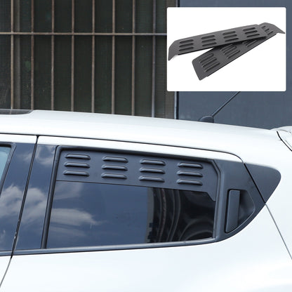 Rear Door Window Louver Air Vent Panel Trim Cover For Nissan Juke 2011-2019 5