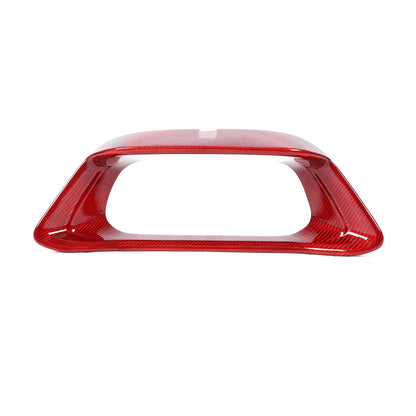 Red Real Carbon Fiber Interior Exterior Conosle Trim Cover For Lotus EMIRA 21-25 186