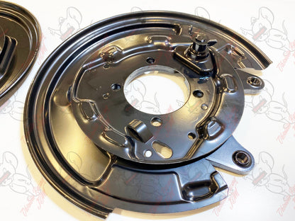 Toyota Corolla Celica Matrix Parking Brake Plate Subassembly LH & RH Set OEM 6