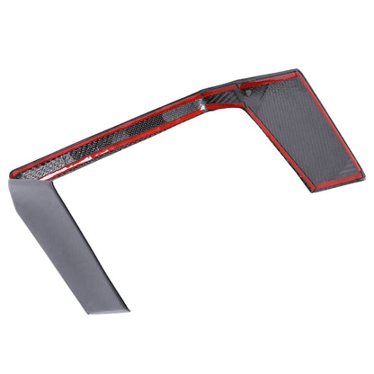 Real Dry Carbon Fiber Center Console Interior Trim For Tesla Cybertruck 2024+ 43