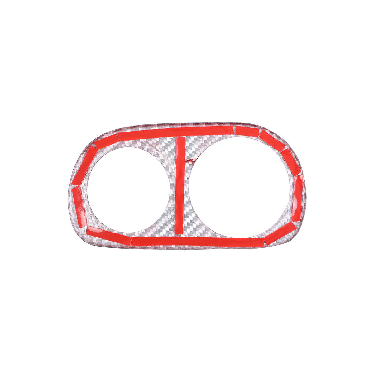 Red Real Carbon Fiber Center Interior Set Cover Trim Kit For Ferrari 458 2011-16 34