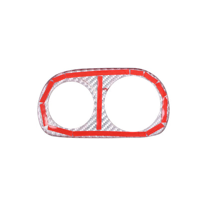 Red Real Carbon Fiber Center Interior Set Cover Trim Kit For Ferrari 458 2011-16 34
