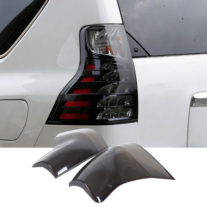 Smoked Black Rear Tail Light Guard Decor Cover Trim Bezel For Lexus GX460 10-23 13