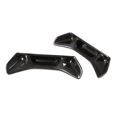 Carbon fiber Car Rear Back Seat Trim Panel Back Cover Frame for Toyota Supra 19+ 11
