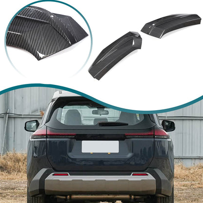 Carbon Fiber ABS Rear Bumper Corner Molding Trim For Toyota RAV4 XA60 2026+ 1