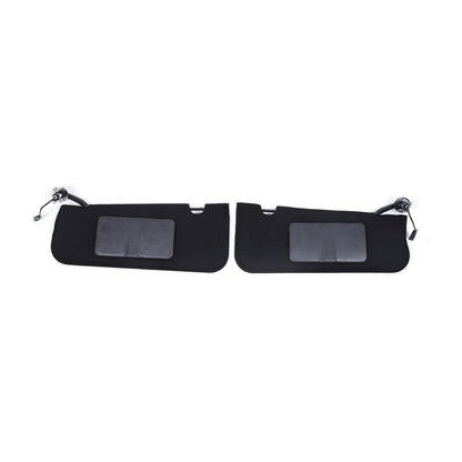 For Corvette C6 Sun Visors Sunvisor with Vanity Mirrors Pair with LED 2005-13 US 4