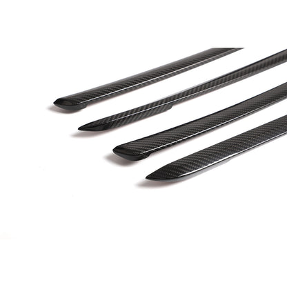 Real Carbon Fiber Inner Door Panel Strip Trim For BMW 3 4 Series GT 2013-2020 9
