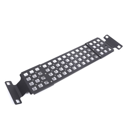 Aluminum Alloy Rear Roof Hanging Bag Rack Molle Panel For Ford Maverick 2022+ 16