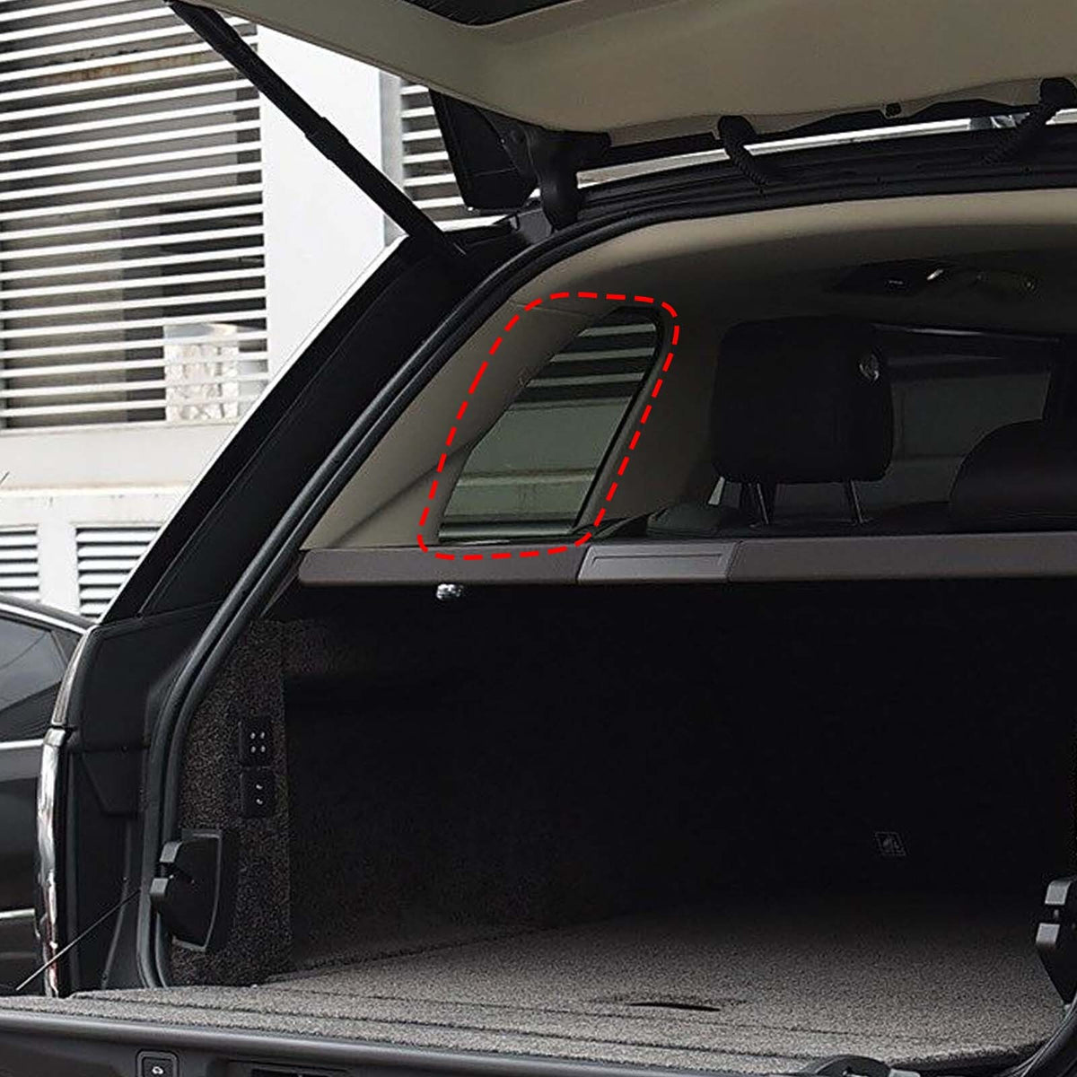 Rear Trunk Side Storage Bag Pockets Organizer For Range Rover Vogue L405 2018-22 12