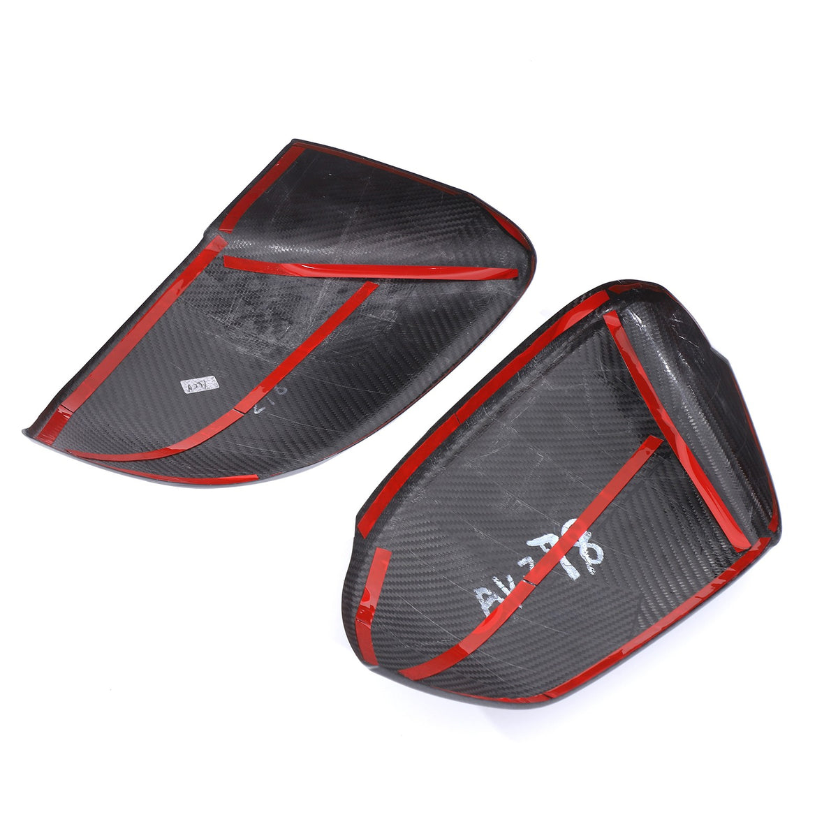 Real Carbon Fiber Exterior Side Mirror Trim For Lamborghini URUS 2018-24 US 7