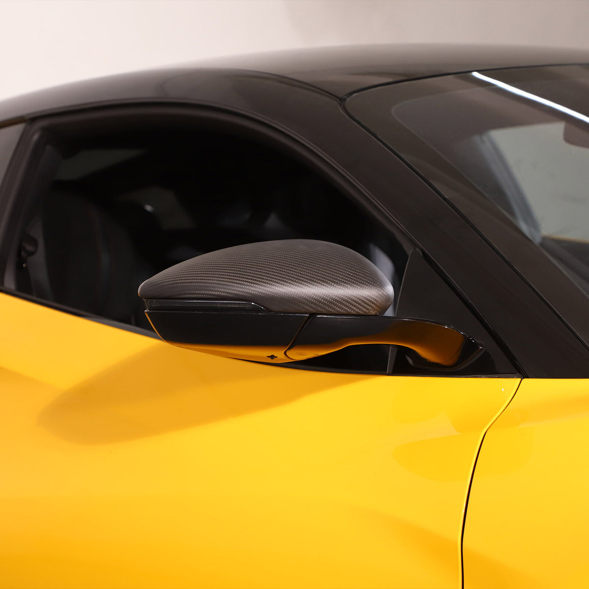 Matte Real Carbon fiber Side Rear Mirror Cover Caps Trim For Lotus EMIRA 2021-25 10