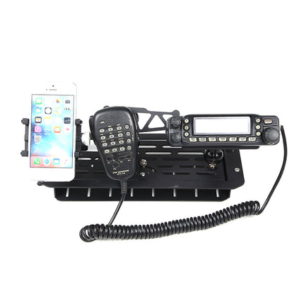 Dashboard mobile phone bracket Holder storage box Tray For Toyota Tundra 2022-26 12