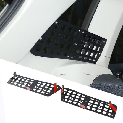 Side Window Cargo Barrier & Organizer Molle Panel For Subaru Forester 2019-2024 23