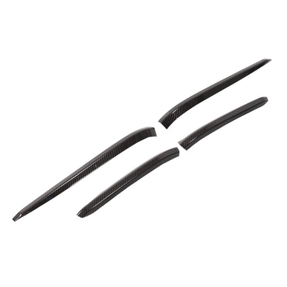 ABS Carbon Fiber Rear Bumper Corner Trim Cover For Cadillac Escalade 2021+ US 11