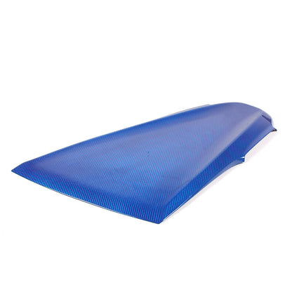 Blue Real Carbon Fiber Dashboard Instrument Upper Panel Cover for Corvette C8 20 7