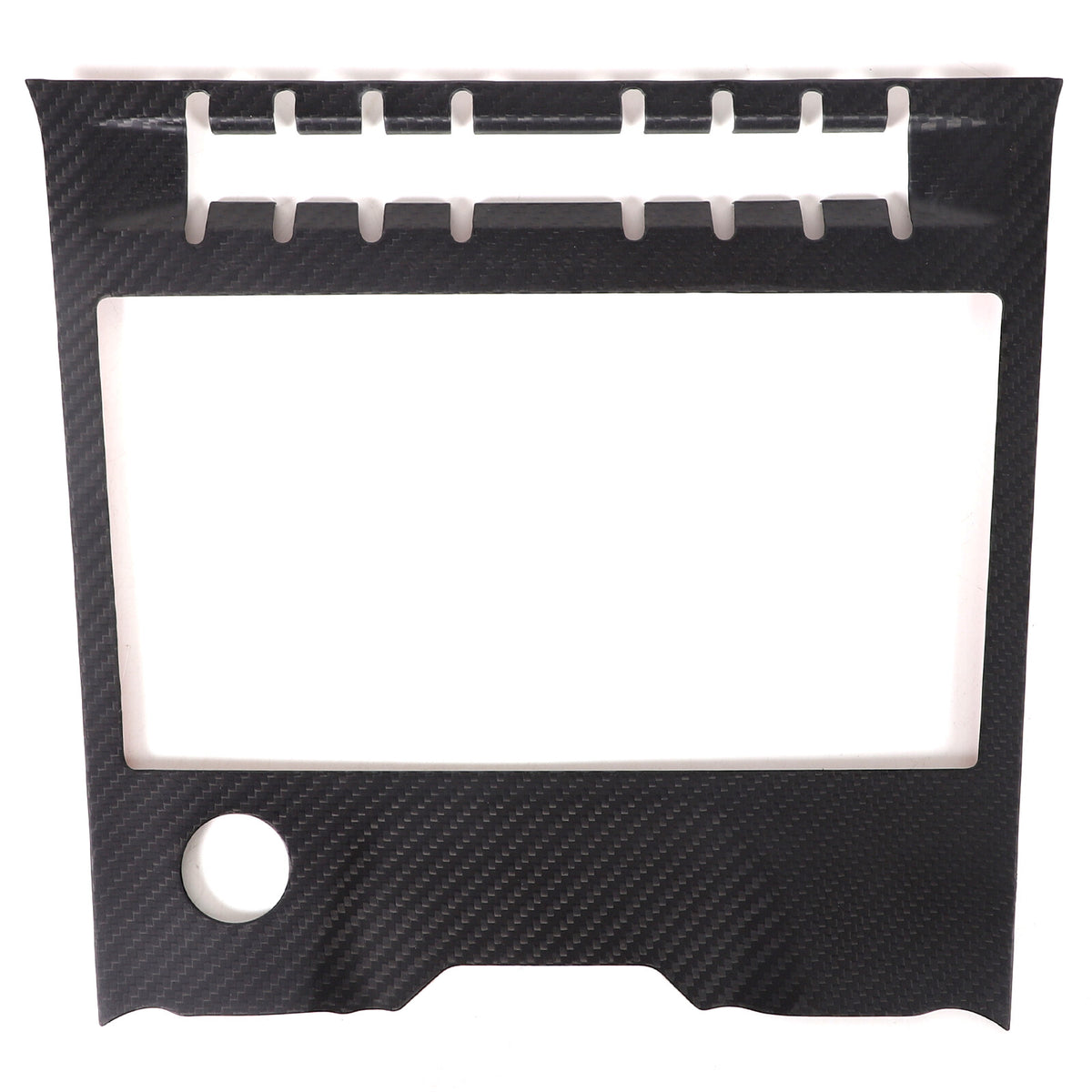 Matte Real Carbon Fiber Center Air Conditioning Trim for Lamborghini Urus 18-23 5