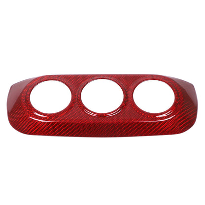 Red Real Carbon Fiber Interior Center Console Trim For Nissan Z 400Z RZ34 2023+ 53
