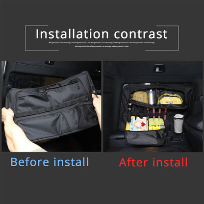 Car Trunk Left Side Window Storage Bag For Mercedes Benz G-Class 2019-23 13