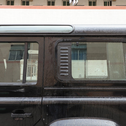 Rear Window Glass Louver Air Vent Panel Trim For LR Defender 110 L316 04-18 8