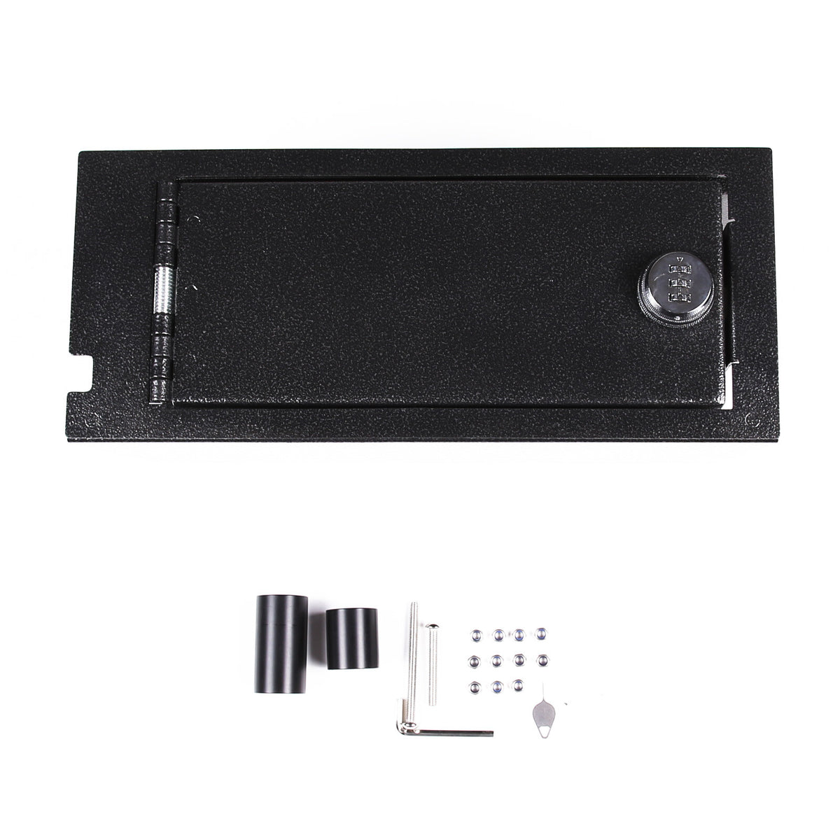 For Toyota Tundra 2014-21 Center Console Small Safe GUN Storage Lock Box W/ TRAY 11
