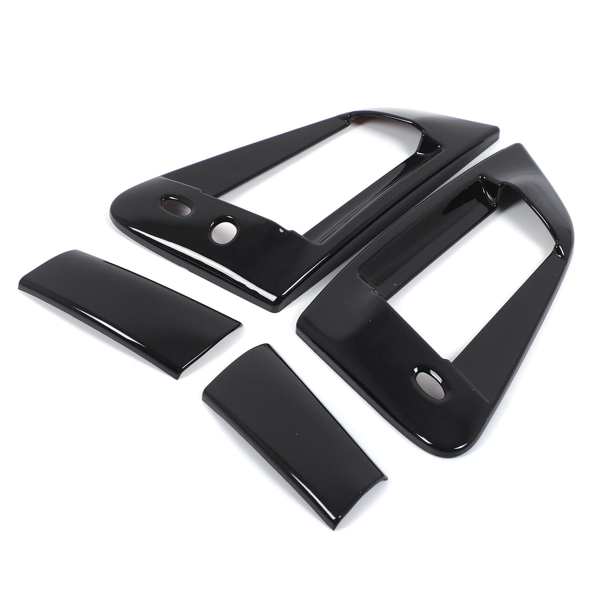 Glossy Black Exterior Door Handle Side Mirror Trim Set For Nissan 370Z Z34 09-20 9