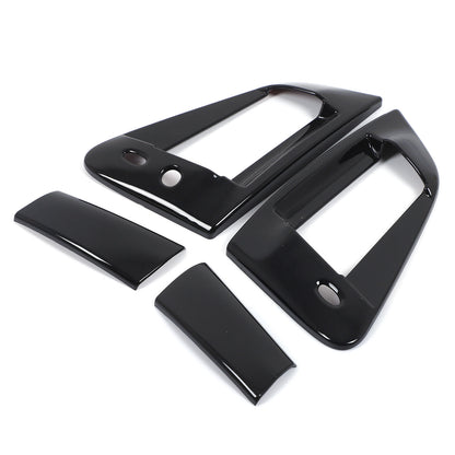 Glossy Black Exterior Door Handle Side Mirror Trim Set For Nissan 370Z Z34 09-20 9
