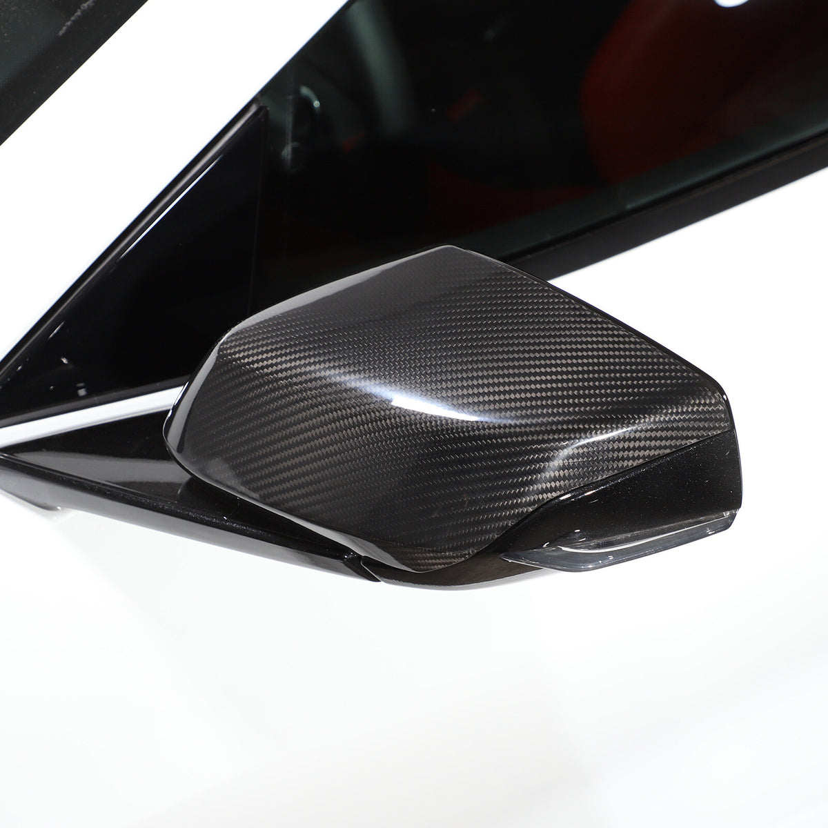Real Carbon Fiber Full Exterior Set Decor Cover Trim Kit For Corvette C8 2020-26 12