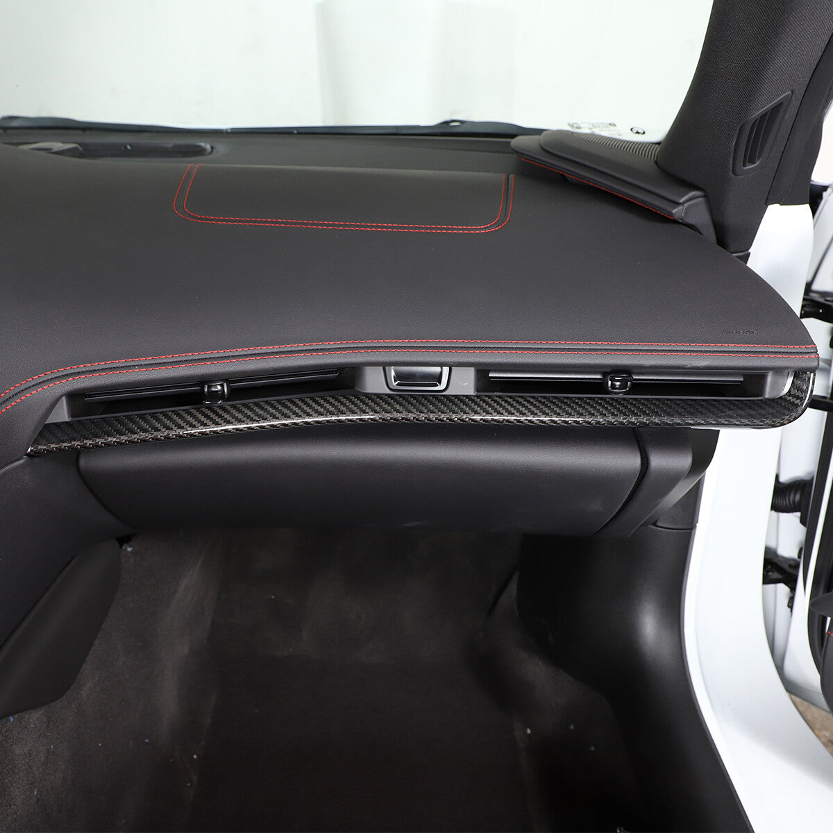 Real Dry Carbon Fiber Full Interior Center Set Trim Kit For Corvette C8 20-25 US - Styles 1-5 12