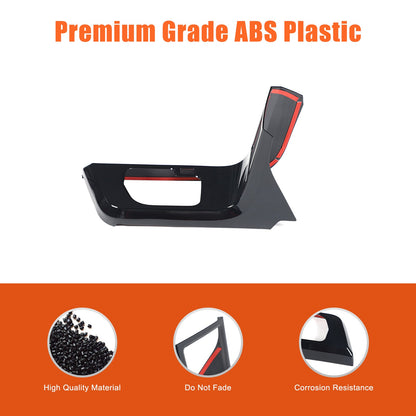 Glossy Piano Black Center Gear Shift Trim For Toyota Tundra/Sequoia 2007-2013 4