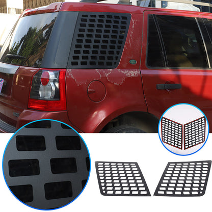 Alloy Tailgate side window honeycomb panel Trim For LR Freelander 2 LR2 07-15 1
