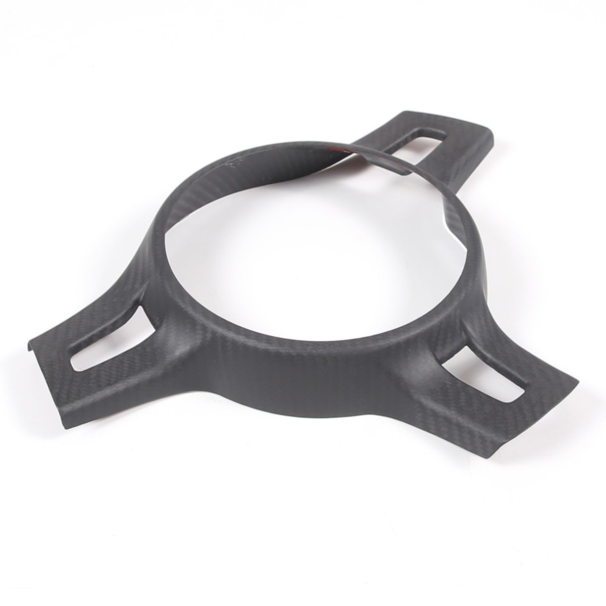 Matte Dry Real Carbon Fiber Steering Wheel Trim For Porsche 911 2010-2015 4