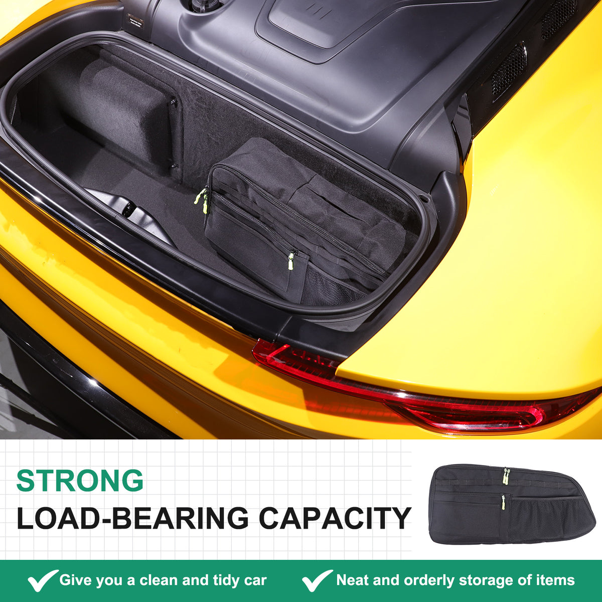 Rear Cargo Trunk Organizer Side Storage Bag Box for Lotus EMIRA 2022-25 10