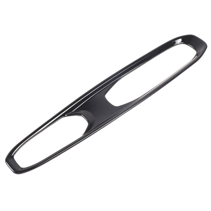 Glossy Piano Black Center Console Panel Trim Set For Corvette C8 2026+ 13