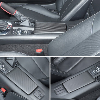 Matte Real Dry Carbon Fiber Interior Full Trim For Mazda MX-5 Miata 2016-2026 43