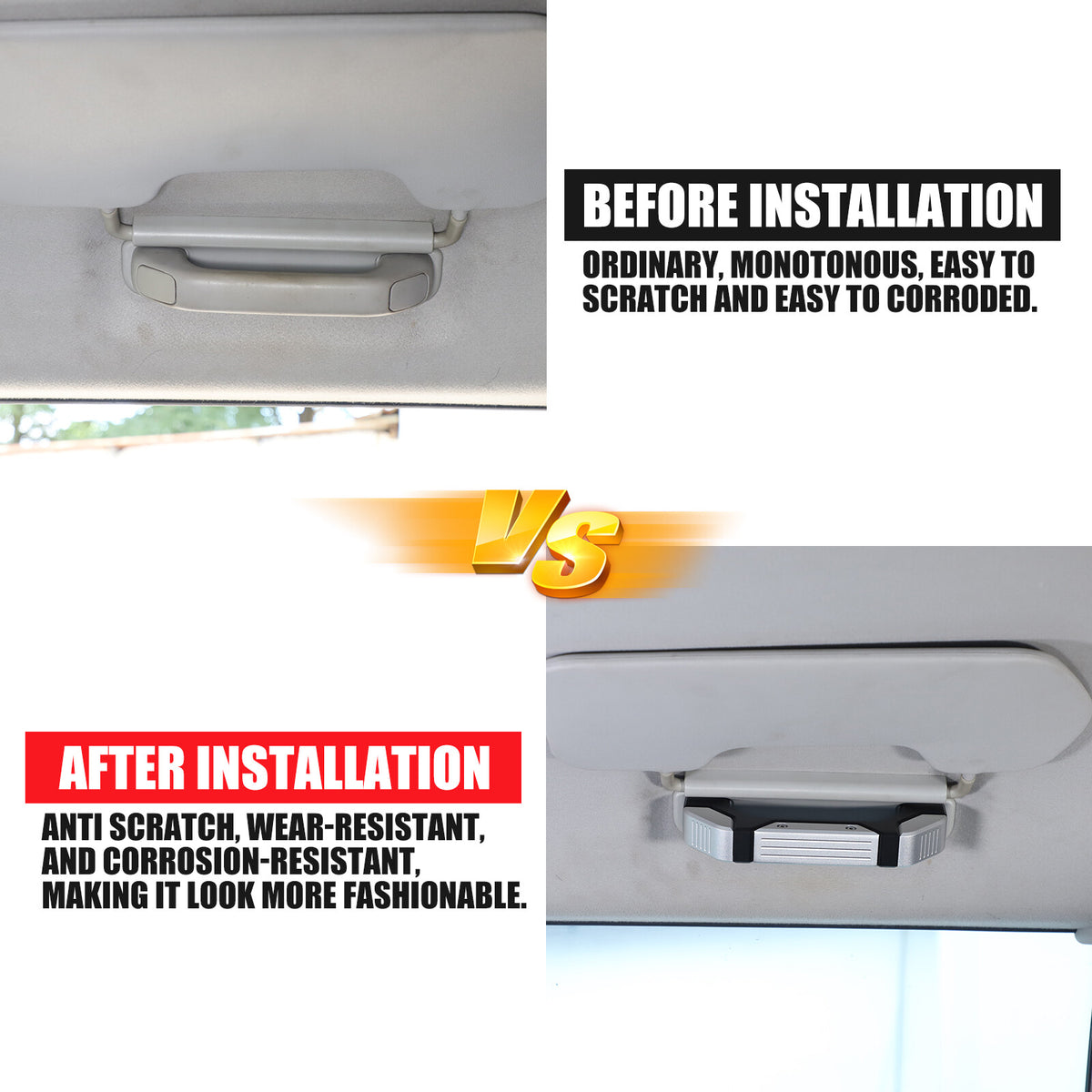 Replacement interior Roof Grab Handle Cover Trim For Toyota FJ Cruiser 07-21 US 14