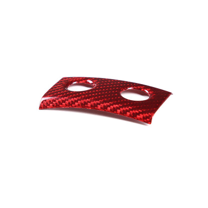 Red Real Carbon Fiber Center Interior Set Cover Trim Kit For Ferrari 458 2011-16 55