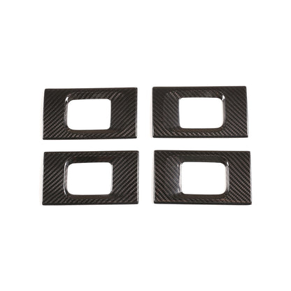 Carbon Fiber Inner Door Switch Handle Cover Trim For Benz G Class W463 2019-20 11