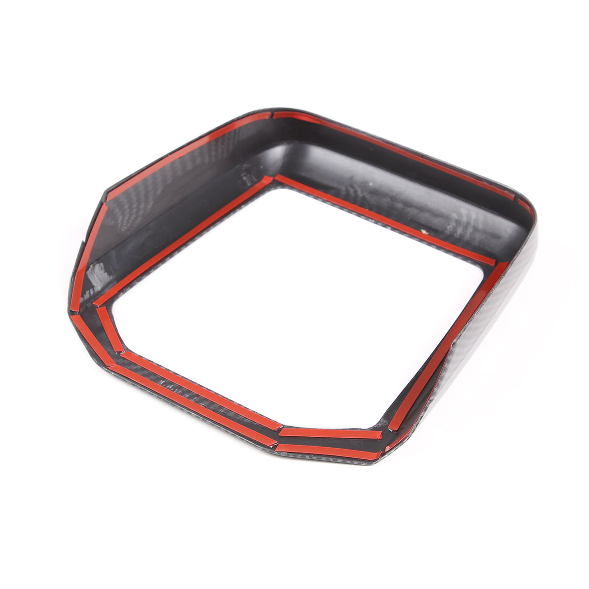 ABS Carbon Fiber Center Gear Shift Panel trim Cover for BMW 7 Serie G70 i7 2023 8