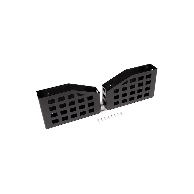 Black Gear Shift Side Storage Box Two Baskets Trim For LR Defender 04-19 10