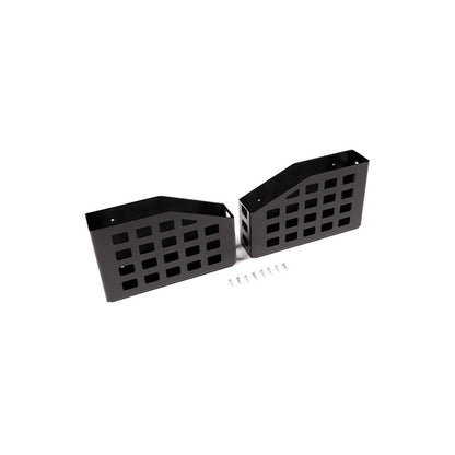 Black Gear Shift Side Storage Box Two Baskets Trim For LR Defender 04-19 10
