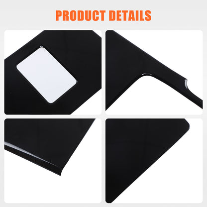 Glossy Black Center Console Gear Panel Trim For LR Discovery Sport L550 24+ 6