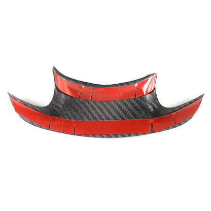 Real Carbon Fiber Steering Wheel Lower Cover Trim For Corvette C6 2005-2013 15