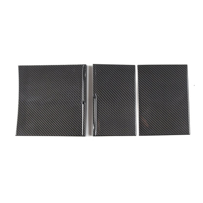 Real Dry Carbon Fiber Center Console Interior Trim Cover For Tesla Model 3 2023+ 41