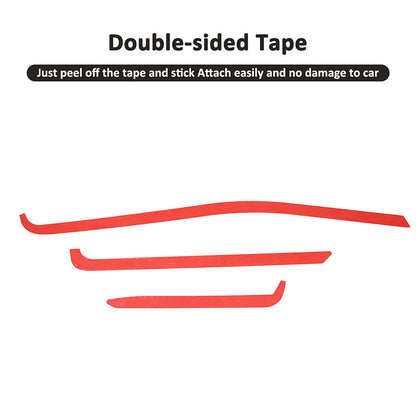 Real Carbon Fiber Center Console Trim Cover Sticker Set For Corvette C8 20-25 US 13