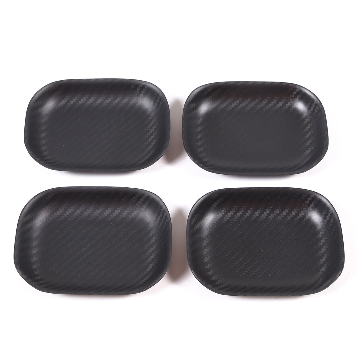 Matte Carbon Fiber Exterior Door Bowl Trim Cover For Mercedes G Class 2004-2018 6
