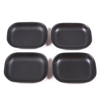 Matte Carbon Fiber Exterior Door Bowl Trim Cover For Mercedes G Class 2004-2018 6