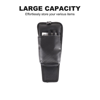 Carbon Fiber Pattern Rear Seat Center Storage Bag For Corvette C8 2020+ 14