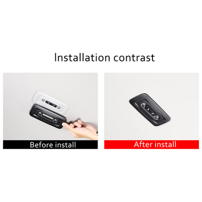 Matte Black ABS Interior Decoration Cover Trim Kit For Toyota Tundra 2022-26 US - Variants 1-5 8