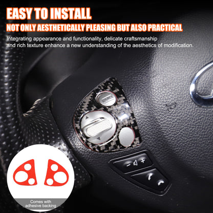 Soft Carbon Fiber Interior Center Console trim Sticker For Nissan Juke 2011-2019 31