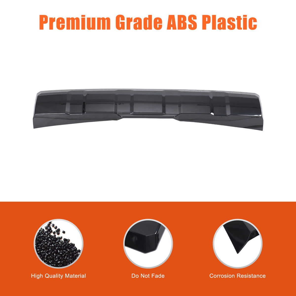 Glossy Black Rear Bumper Spoiler Guard For Toyota Land Cruiser LC250 24+ US 20